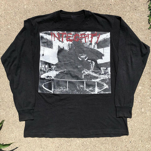 Vintage美式发烧友长袖T恤