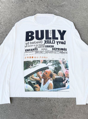ERD ULTIMATE GRAIL 2019 'BULLY' Vintage美式高街简约长袖T恤