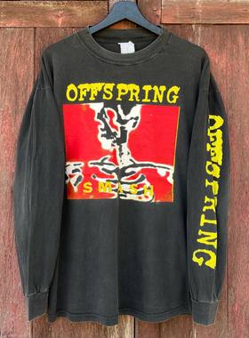 罕见！Offspring1994专辑Smash 90s Vintage 高街穿搭长袖T恤