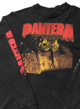 Pantera1996The Great Southern Trendkill Vintage高街长袖T恤