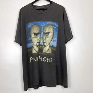 平克弗洛伊德Pink Floyd1994专辑The Division Bell海报做旧短袖