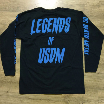 MYTHIC 音乐组合专辑 The Immortal Realm 主题摇滚重磅长袖T恤