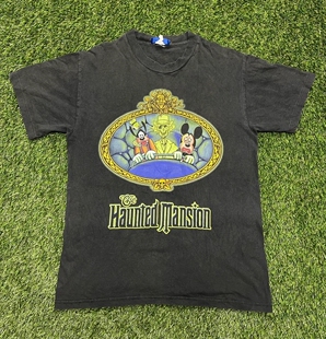 幽灵鬼屋The Haunted Mansion奇卡诺焚文OOTD趣味怪味卡通韩版短T