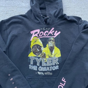 Tyler The Creator 美国饶舌歌手打底衫情侣通勤叠穿流行连帽卫衣