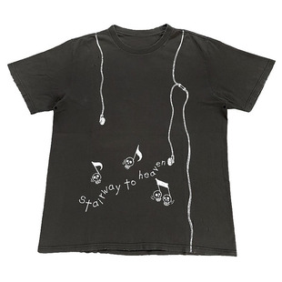 Number Nine Stairway To Heaven Vintage罕见美式复古短袖T恤