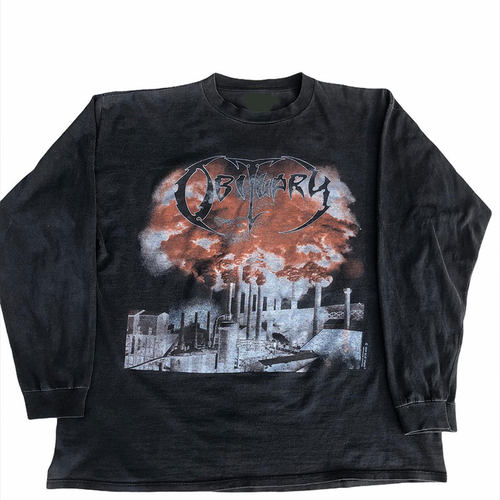 Vintage美式发烧友长袖T恤