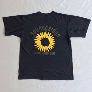 声音花园乐队Soundgarden1994专辑歌曲Black Sun短袖 T恤 Hole