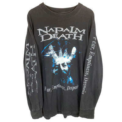 Vintage美式发烧友长袖T恤