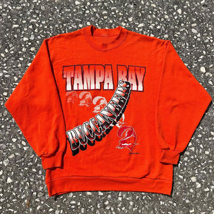 美式橄榄球队！Tampa Bay Buccaneers坦帕湾海盗队秋季圆领卫衣