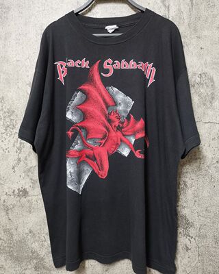 黑色安息日Black Sabbath1992Dehumanizer演唱会巡演纪念短袖T恤