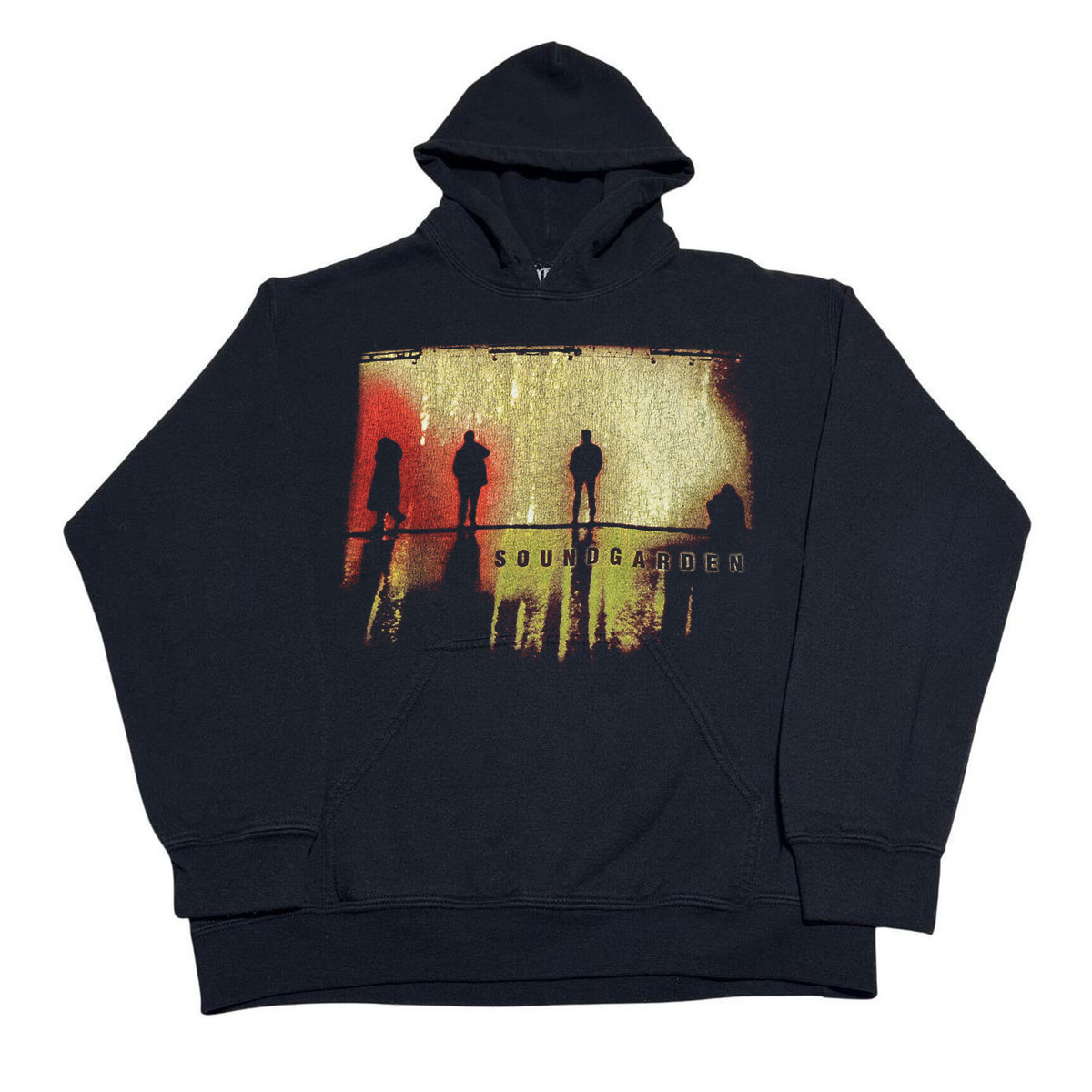 Soundgarden声音花园乐队美式复古重磅宽松oldschool街头连帽卫衣