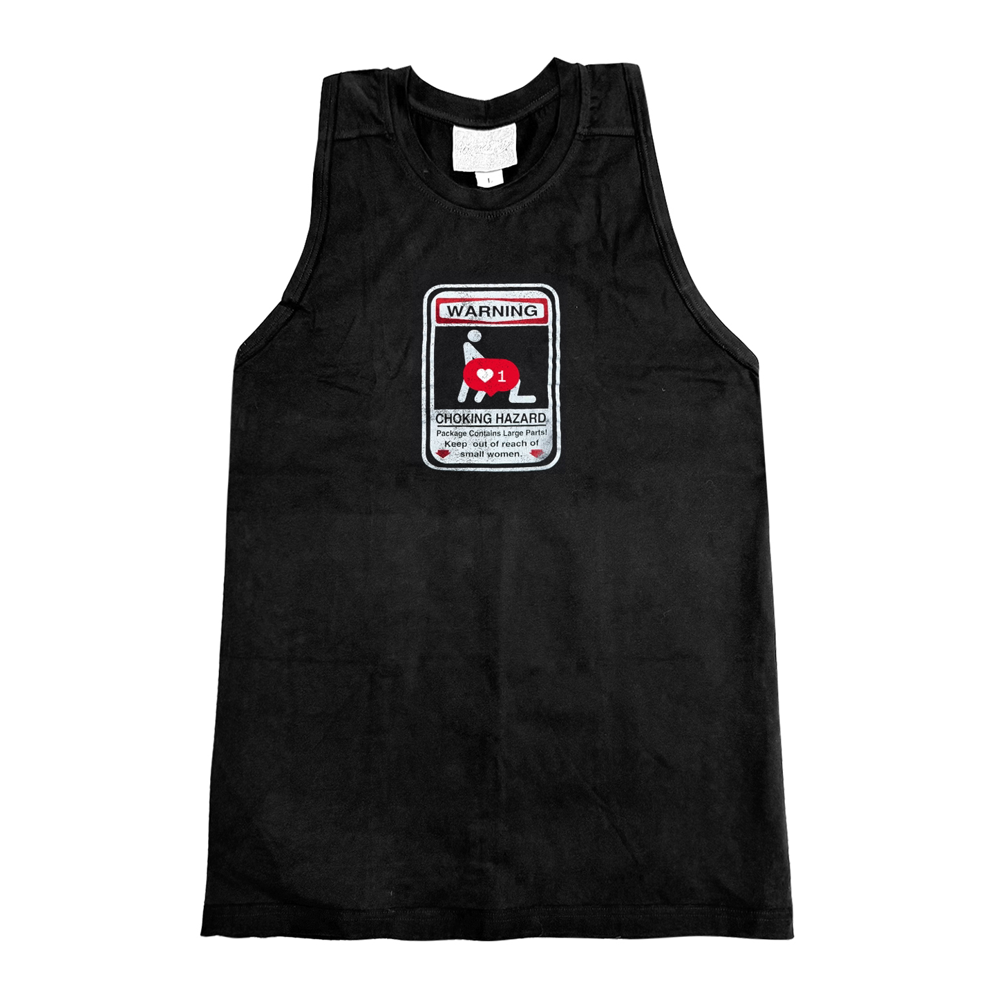 暗黑先锋做旧水洗无性别废土风叛逆个性印花街头滑板嘻哈无袖T恤