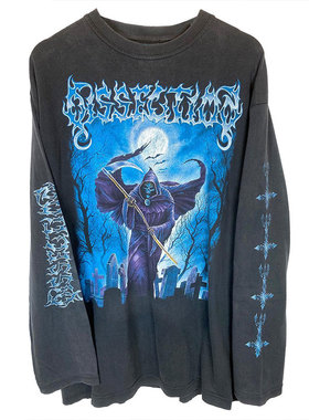 妖域魔神乐队DISSECTION Where Dead Angels Lie暗黑潮流长袖T恤