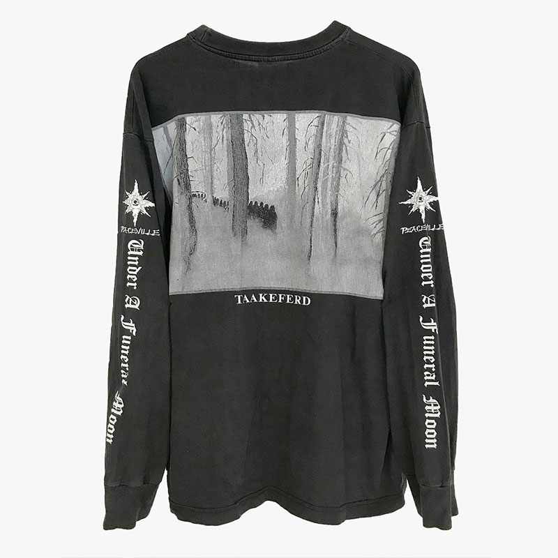 Vintage美式发烧友长袖T恤