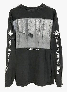 Dark Throne 1993Throne Under a Funeral Moon青春流行长袖T恤