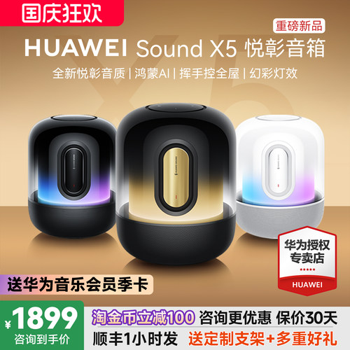 顺丰当天发！华为SoundX5音箱