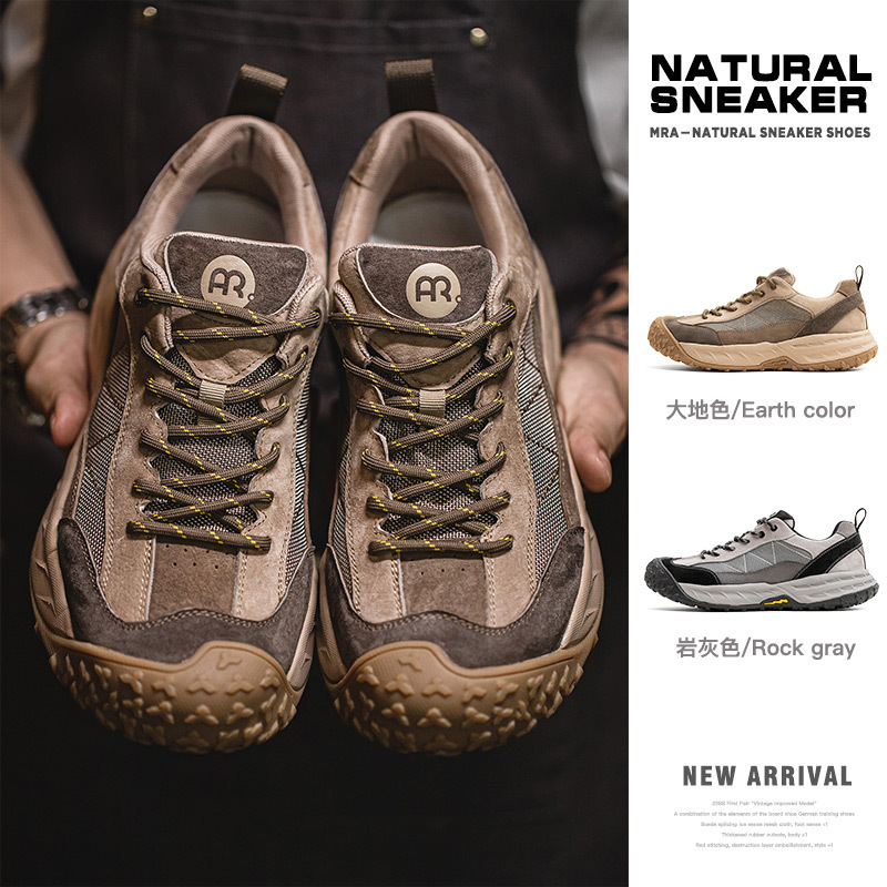 MRA男鞋徒步登山鞋工装鞋复古鞋
