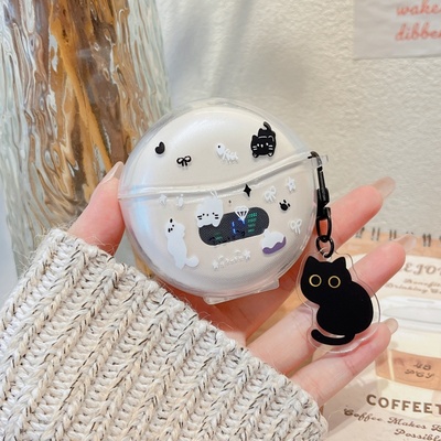 长帽星星人适用于M79保护套蓝悦M79保护壳纽曼M79耳机保护套佐伴M79保护套分体壳TPU软壳透明可爱新款防摔壳