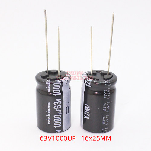 日本nichicon电解电容63v1000uf 16x25 1000uf63v尼吉康VZ系105度