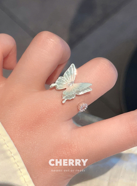 仙气飘飘高级感指环小众