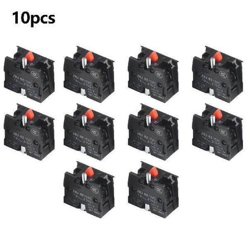 Pack of 10 ZB2BE102C Push Button Joystick Switch 10A 600V