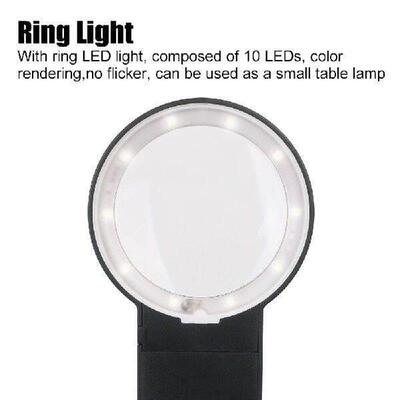Illuminated LED Alligator Clip Holder Soldering Iron Stand