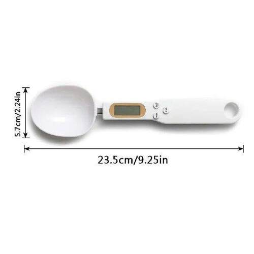 Electronic Kitchen Scale 500g 0.1g Spoon Scale Display
