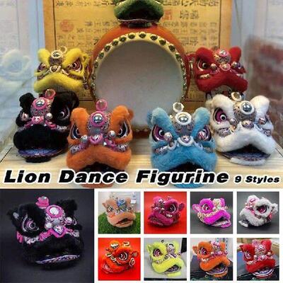Traditional Lion Dance Ornaments Mini Lion Dance Mascot