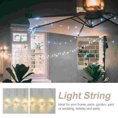 10 LED String Light Penguin Shape Rope Lamp Decorative