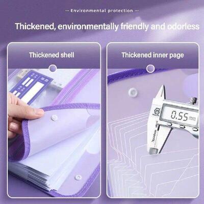 Capacity Classified Waterproof Portfolio Envelope Folder A4