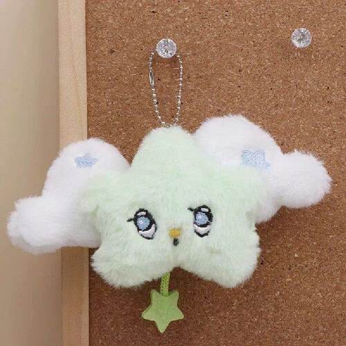 1pc Star Pendant Key Chain Doll Album Plush Pendant Doll