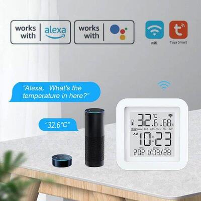 Tuya Smart Life WIFI Temperature&Humidity Sensor Indoor