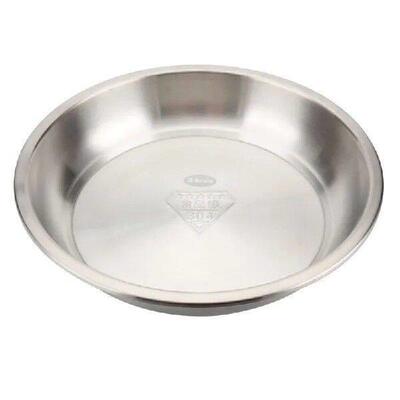 thick 304 Stainless steel dinner plates fruit soy sauce
