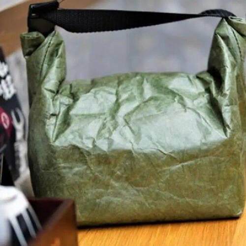 Durable Insulated Thermal Paper Bag Snack Cooler Picnic
