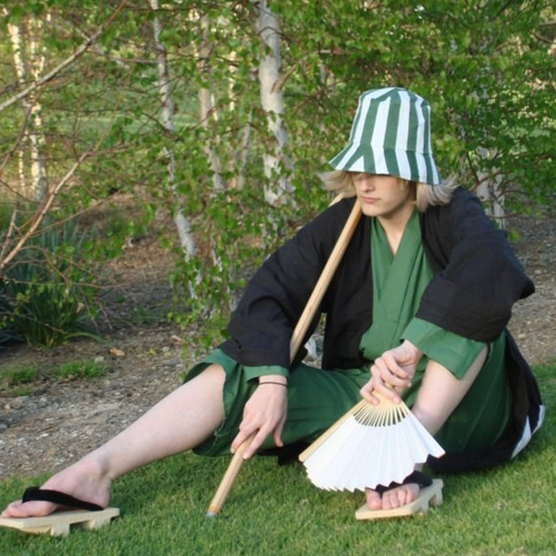 死神浦原喜助C服漫展节日万圣节年会派对表演出cosplay服装男全套