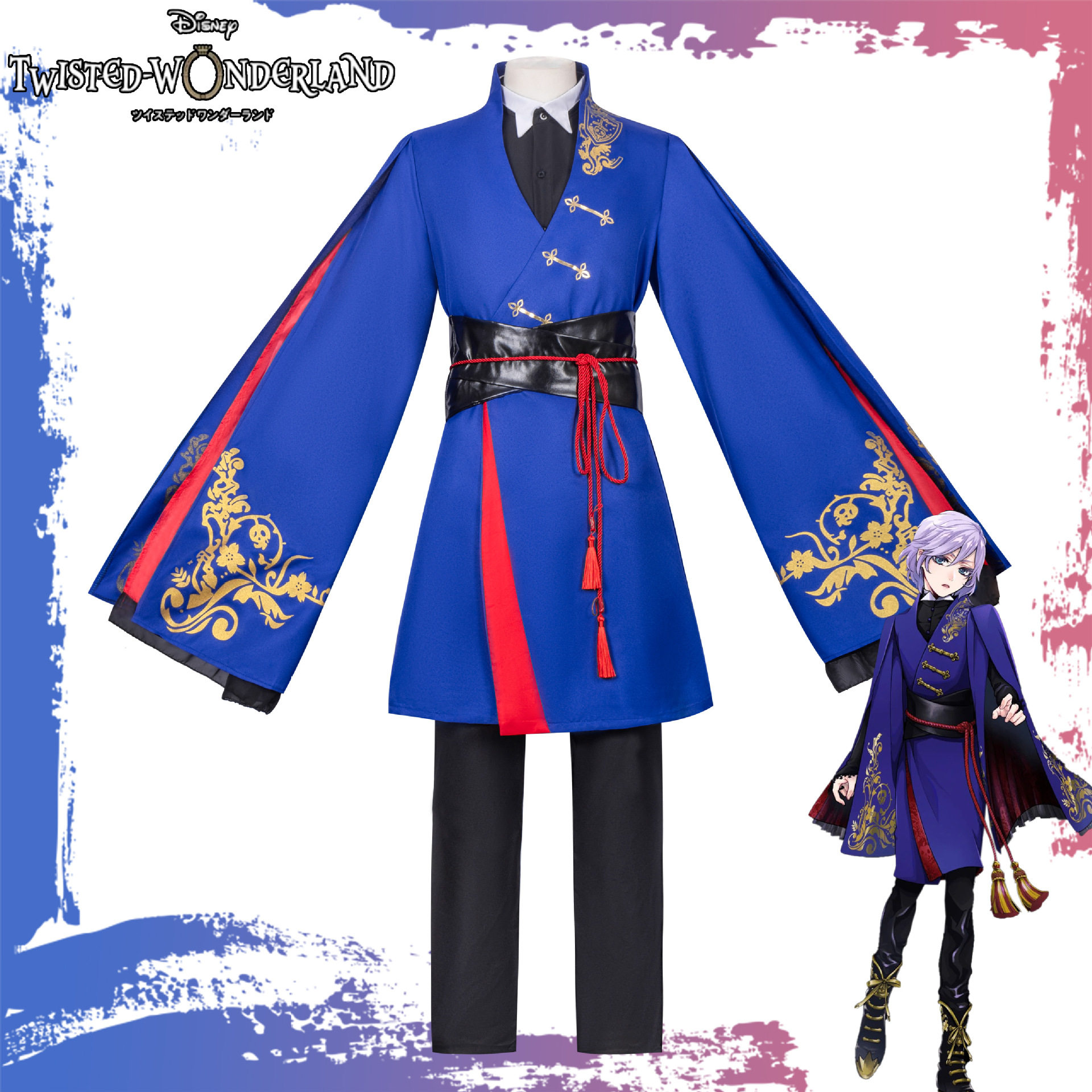 扭曲仙境cos服白雪公主Vil和服Cosplay女装男装动漫游戏cos服装