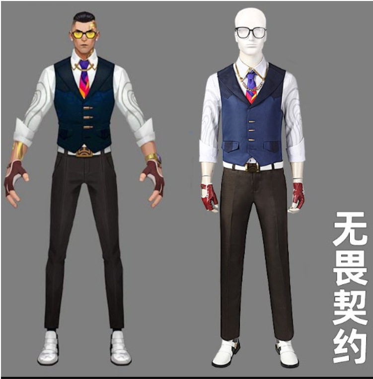 无畏契约圣勃勒cos服同人同款cosplay全套电影美剧漫展衣服