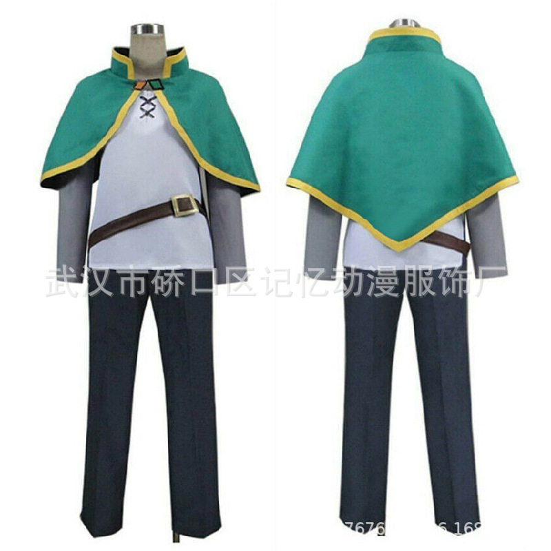 佐藤和真cos服美好的世界献上祝福现货 动漫为 装cosplay