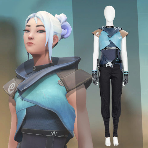 Valorant捷特cosplay套装女无畏契约Jett同款cos服装万圣节