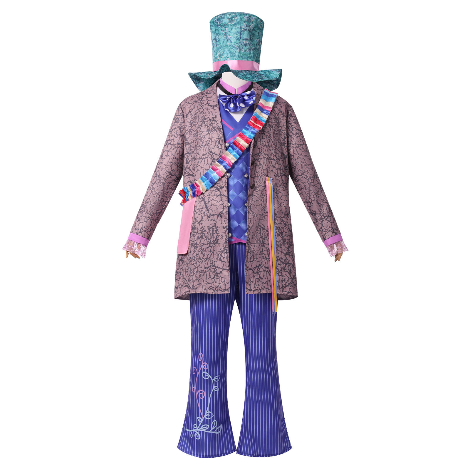 万圣节爱丽丝梦游仙境cos服爱丽丝疯帽子先生电影角色扮演服装