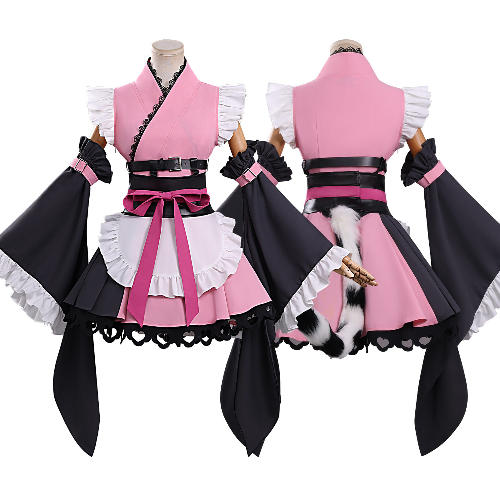 超时空辉夜姬cos服驹泽乃依露肩舞台演出服动漫cosplay服装假发女