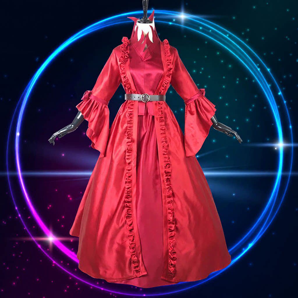 第五人格服红夫人服玛丽伊莱套装监管者cosplay服装女礼服