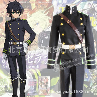 终结的炽天使百夜优一郎cos服帝鬼军筱娅队服cosplay动漫服装