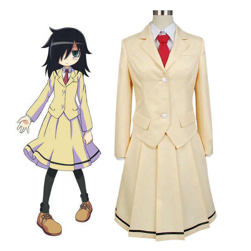 丧女黑木智子cos 我不受欢迎怎么想都是你们的错 cosplay动漫服装