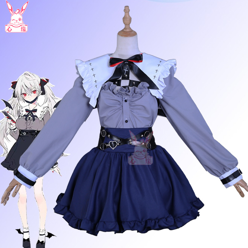 彩虹社2434虚拟 Vtuber cos葛叶性转sanya cosplay服装动漫女装