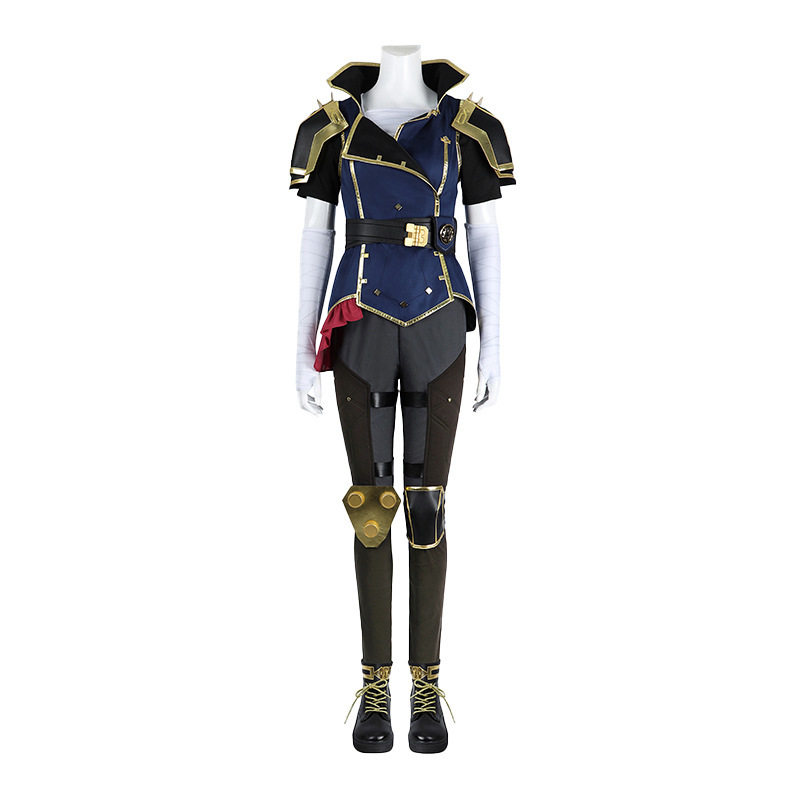 游戏英雄联盟cosplay双城之战2vi蔚cos服装帽子配饰套装女