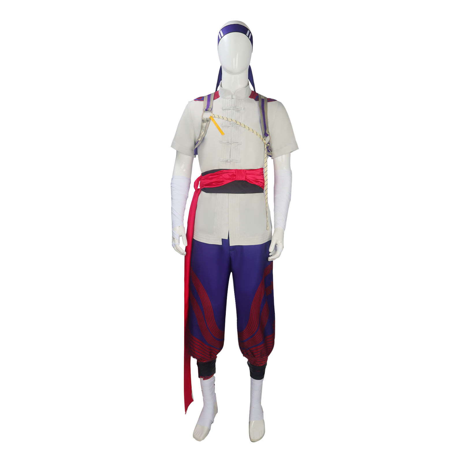 真人快打1刘康cos服刘康火神cosplay全套游戏演出服万圣节服装