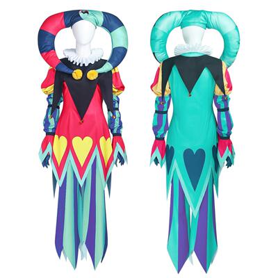 新款地狱客栈菲兹罗利cos服Fizzarolli菲兹罗利小丑服cosplay