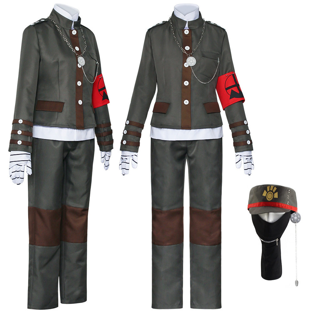 弹丸论破V3 真宫寺是清cosplay制服套装 日本动漫c服现货