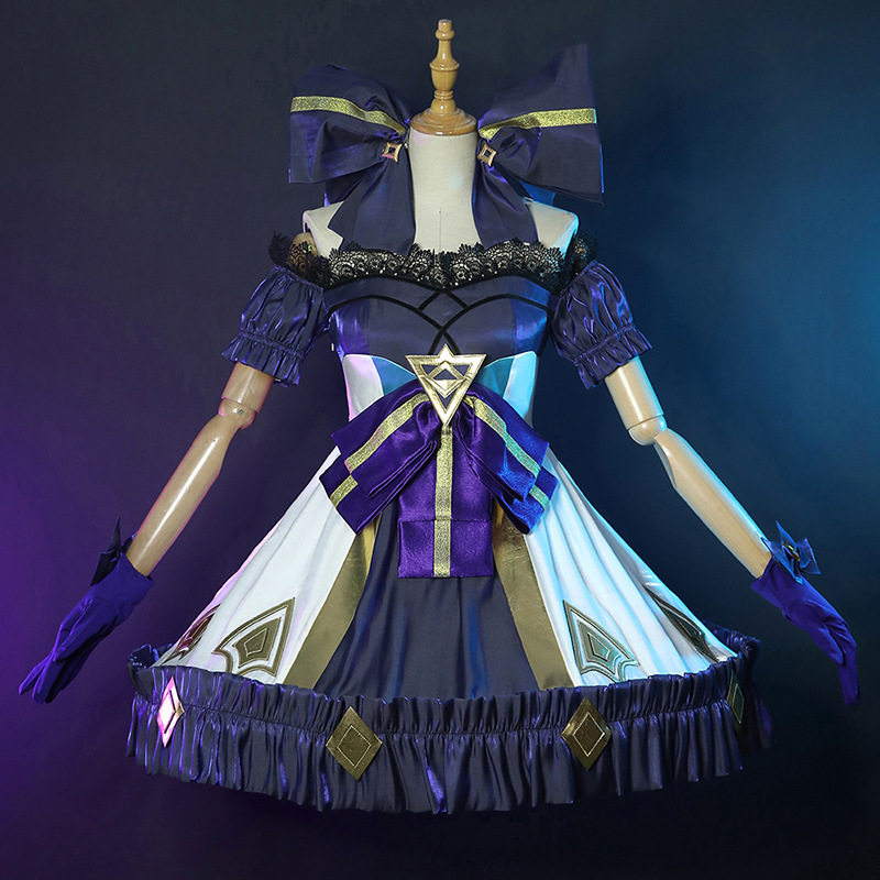 lol英雄联盟cos格温灵罗娃娃cosplay服暗黑风洛丽塔连衣裙二次元